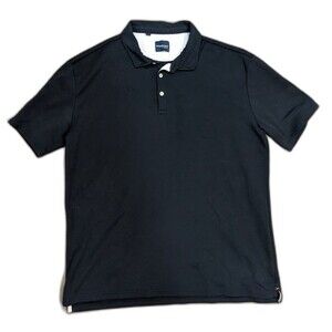 Jachs NY Size 3XL Black Polo Shirt Short Sleeve Heavyweight Top Mens SS XXXL